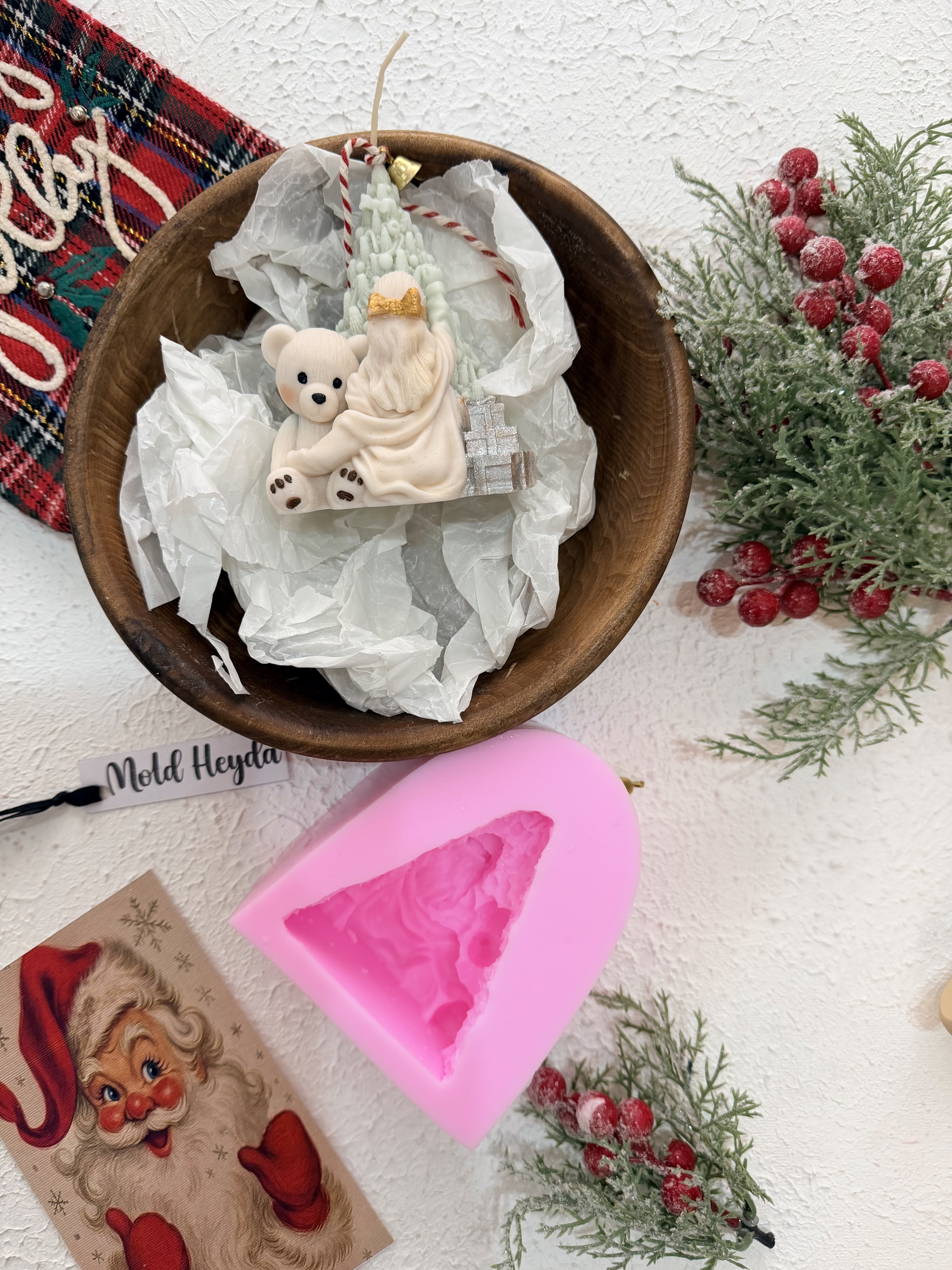 دختر کریسمسی و‌ تدی